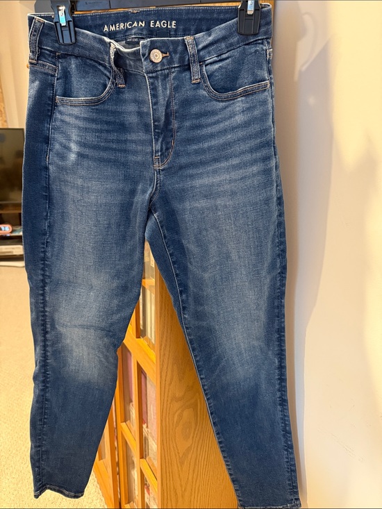 American Eagle Outfitters Denim - American Eagle Outfitters Women's Medium Blue Skinny Jeans size 6Short